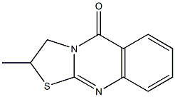 2,3-Dihydro-2-methyl-5H-thiazolo[2,3-b]quinazolin-5-one Struktur