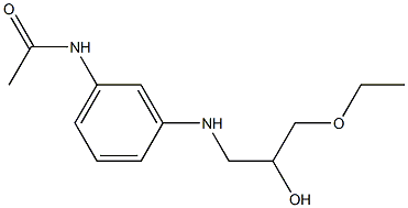 3'-(3-Ethoxy-2-hydroxypropylamino)acetanilide