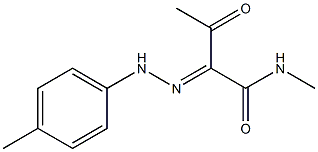 2-[2-(4-Methylphenyl)hydrazono]-1-(methylamino)butane-1,3-dione