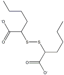 2,2'-Dithiobishexanoate Structure