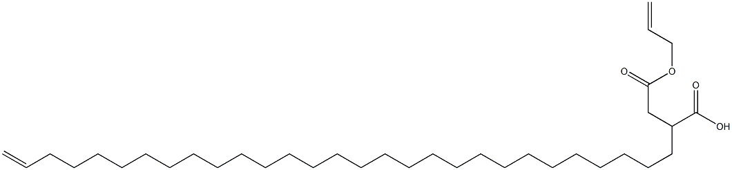 2-(28-Nonacosenyl)succinic acid 1-hydrogen 4-allyl ester,,结构式