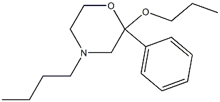 2-Propyloxy-4-butyl-2-phenylmorpholine