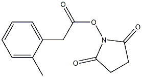 2-Methylbenzeneacetic acid succinimidyl ester,,结构式
