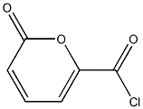 6-オキソ-6H-ピラン-2-カルボニルクロリド 化学構造式