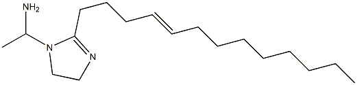 1-(1-アミノエチル)-2-(4-トリデセニル)-2-イミダゾリン 化学構造式