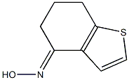 6,7-Dihydrobenzo[b]thiophen-4(5H)-one oxime Structure