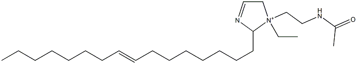 1-[2-(Acetylamino)ethyl]-1-ethyl-2-(8-hexadecenyl)-3-imidazoline-1-ium