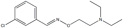 3-Chlorobenzaldehyde [(E)-O-[2-(diethylamino)ethyl]oxime]