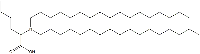 2-(Diheptadecylamino)hexanoic acid,,结构式