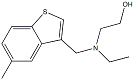  3-[[N-Ethyl-N-(2-hydroxyethyl)amino]methyl]-5-methylbenzo[b]thiophene