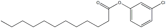 Lauric acid 3-chlorophenyl ester