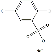2,5-Dichlorobenzenesulfonic acid sodium salt Structure
