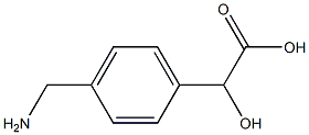 4-(Aminomethyl)-D-mandelic acid Structure