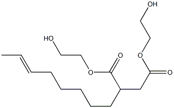  2-(6-Octenyl)succinic acid bis(2-hydroxyethyl) ester