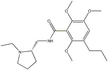 2,3,6-Trimethoxy-5-propyl-N-[[(2S)-1-ethylpyrrolidin-2-yl]methyl]benzamide