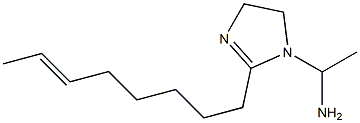 1-(1-Aminoethyl)-2-(6-octenyl)-2-imidazoline Structure