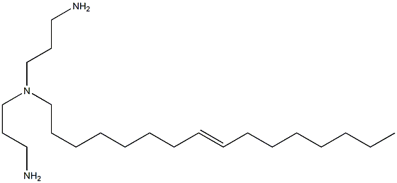 N,N-Bis(3-aminopropyl)-8-hexadecen-1-amine 结构式