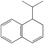 1,2-Dihydro-1-isopropylnaphthalene,,结构式