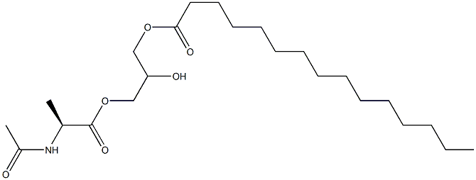 1-[(N-Acetyl-L-alanyl)oxy]-2,3-propanediol 3-pentadecanoate