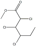 2,3,4-Trichlorocaproic acid methyl ester|