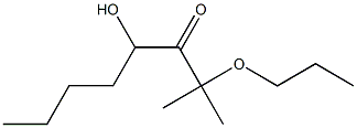 2-Propoxy-4-hydroxy-2-methyl-3-octanone