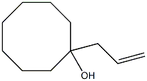 1-(2-Propenyl)cyclooctan-1-ol 结构式