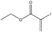 2-Iodoacrylic acid ethyl ester Struktur