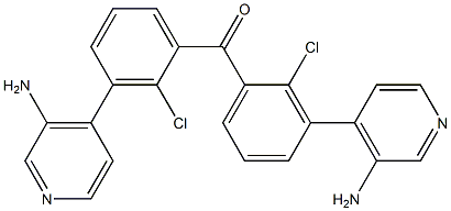 (3-Amino-4-pyridinyl)(2-chlorophenyl) ketone Structure