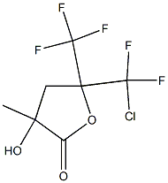 5-(Chlorodifluoromethyl)-4,5-dihydro-3-hydroxy-3-methyl-5-trifluoromethyl-2(3H)-furanone