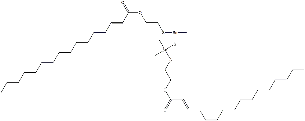 Bis[dimethyl[[2-(1-pentadecenylcarbonyloxy)ethyl]thio]stannyl] sulfide