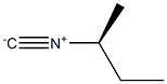 [S,(+)]-sec-Butyl isocyanide Structure