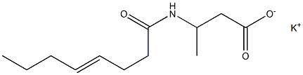 3-(4-Octenoylamino)butyric acid potassium salt|