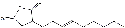 2-(3-Nonenyl)succinic anhydride Struktur