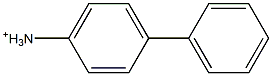 (4-Biphenylyl) ammonium 结构式