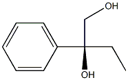 (2S)-2-Phenyl-1,2-butanediol Struktur