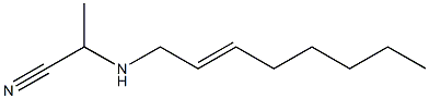 N-(1-Cyanoethyl)-2-octenylamine