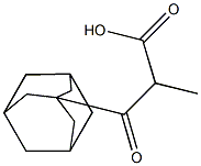 (Adamantan-3-ylcarbonyl)methylacetate Structure