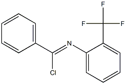 Chloro(phenyl)-N-(2-trifluoromethylphenyl)methanimine|