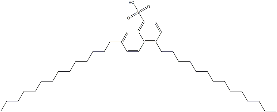 4,7-Ditetradecyl-1-naphthalenesulfonic acid|