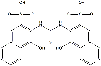 Thioureylenebis(1-naphthol-3-sulfonic acid)