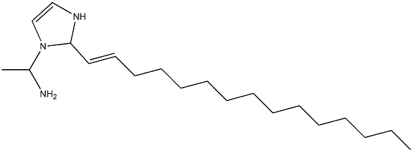 1-(1-アミノエチル)-2-(1-ペンタデセニル)-4-イミダゾリン 化学構造式