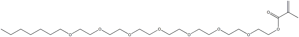 Methacrylic acid 2-[2-[2-[2-[2-[2-(2-heptyloxyethoxy)ethoxy]ethoxy]ethoxy]ethoxy]ethoxy]ethyl ester