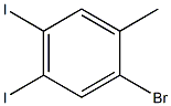 1-Methyl-2-bromo-4,5-diiodobenzene