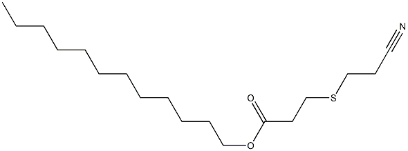 3-(2-Cyanoethylthio)propionic acid dodecyl ester