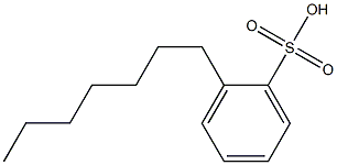 2-Heptylbenzenesulfonic acid,,结构式