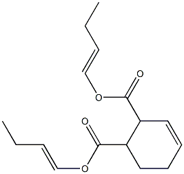 3-Cyclohexene-1,2-dicarboxylic acid bis(1-butenyl) ester