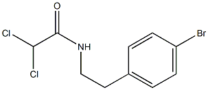 2,2-Dichloro-N-[2-(4-bromophenyl)ethyl]acetamide Structure