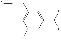 BENZENEACETONITRILE, 3-(DIFLUOROMETHYL)-5-FLUORO-|