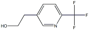3-PYRIDINEETHANOL, 6-(TRIFLUOROMETHYL)- Structure