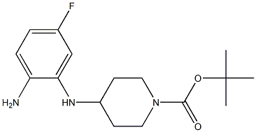 4-[(2-AMINO-5-FLUOROPHENYL)AMINO]-1-PIPERIDINECARBOXYLIC ACID 1,1-DIMETHYLETHYL ESTER